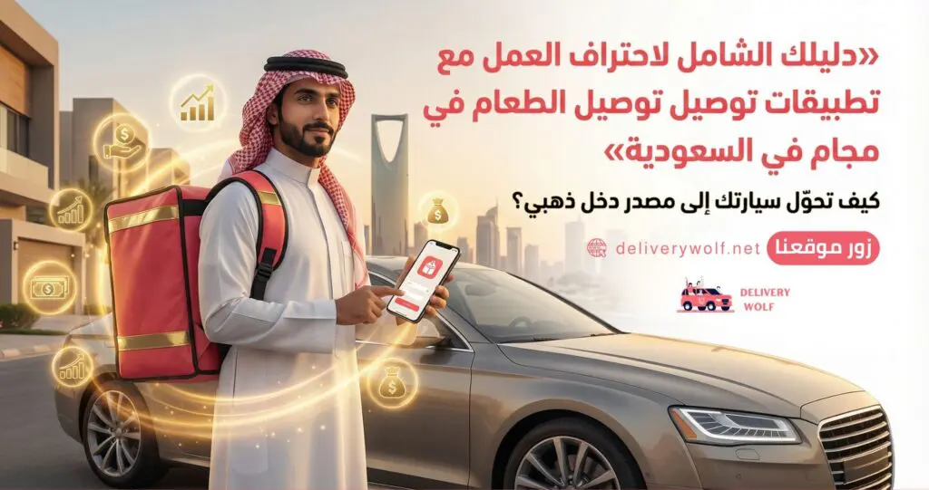 دليلك الشامل لاحتراف العمل مع تطبيقات توصيل الطعام في السعودية