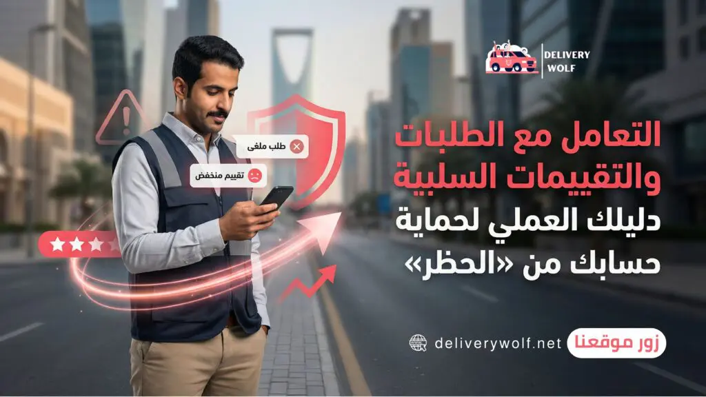 التعامل مع الطلبات الملغاة والتقييمات السلبية في تطبيقات التوصيل
