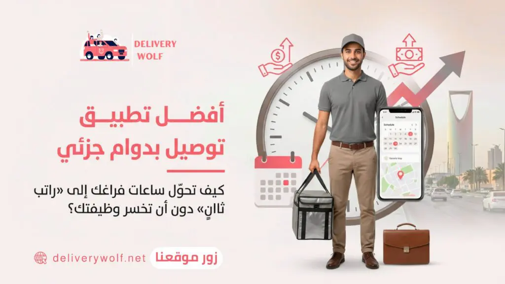 أفضل تطبيق توصيل بدوام جزئي لزيادة دخلك بذكاء