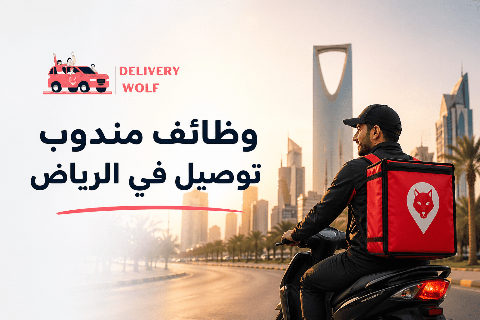 مندوب توصيل الرياض