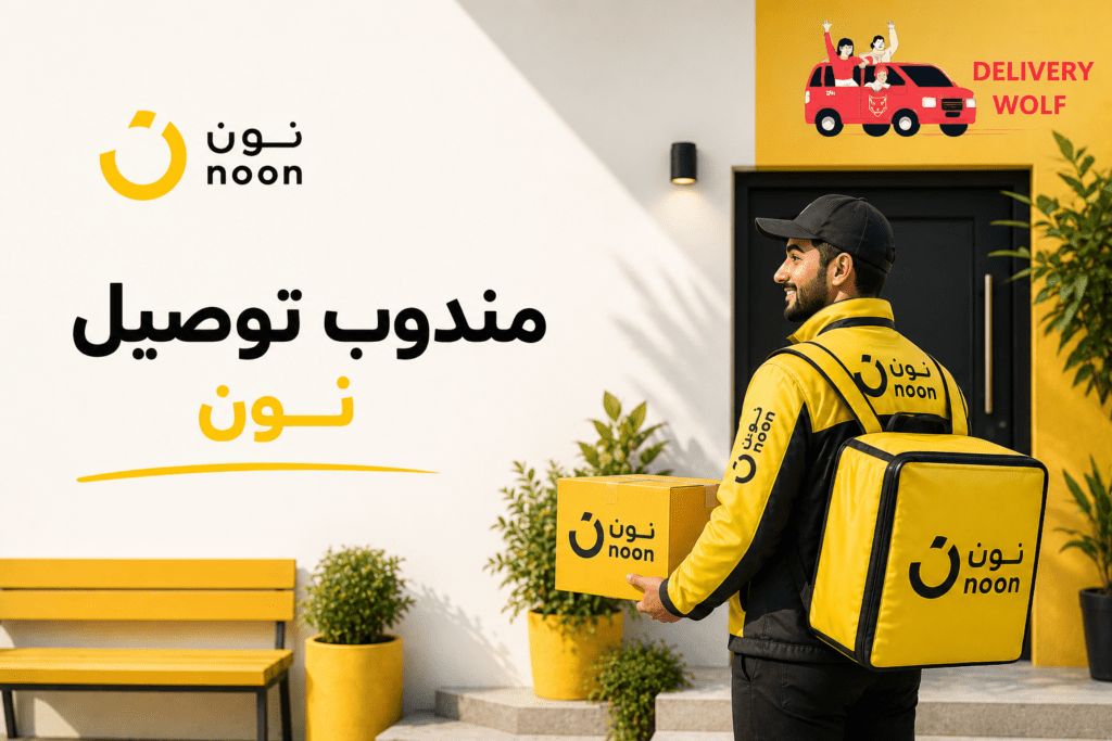 مندوب توصيل نون