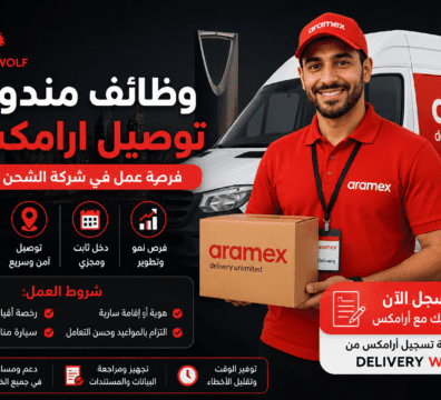 وظائف مندوب توصيل ارامكس