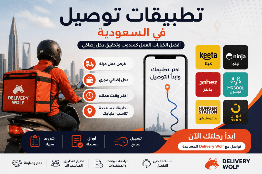 تطبيقات توصيل